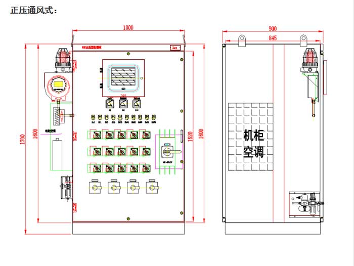 正压型散热方案